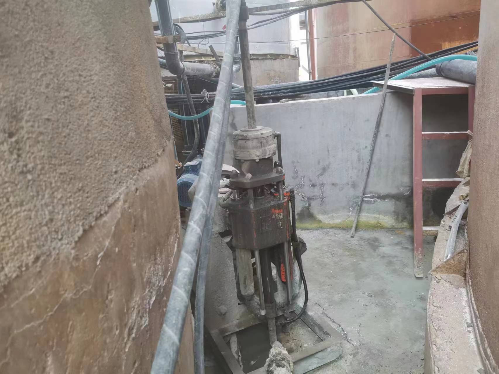 钦北房屋下沉注浆